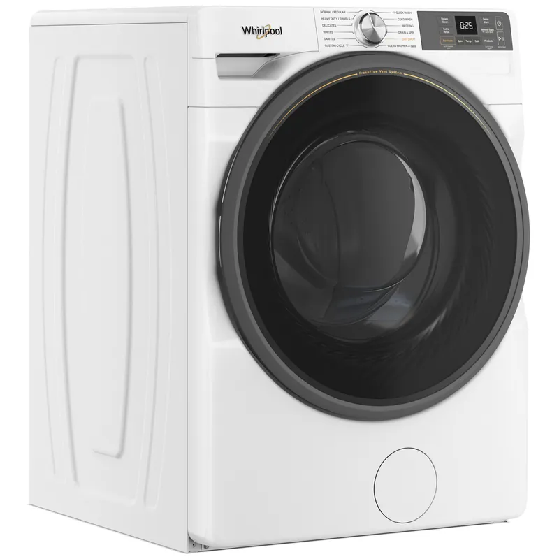 Whirlpool Smart Front Load Washer with FreshFlow (e.g., WFW5720RR)